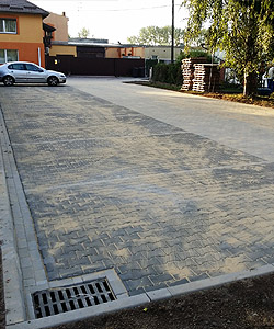 Stęszew, remont miejsc parkingowych